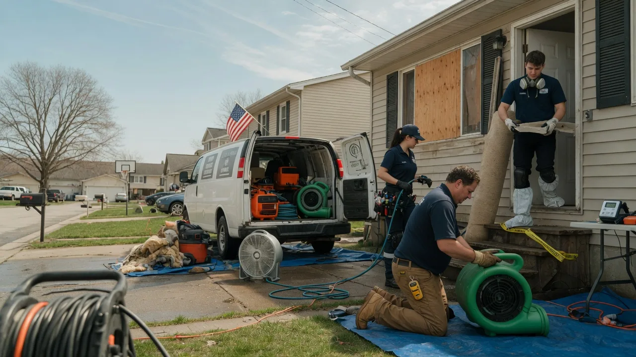 Water Damage Restoration in West Burlington, NY near me